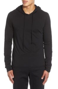 Vince Double Layer Drawstring Hoodie On Sale For 59% Off!