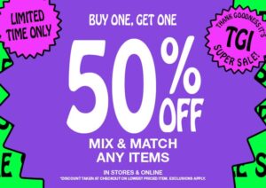 Buy One, Get One 50% Off Sale Happening Now At Urban Outfitters!