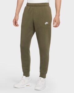 Nike Sportswear Club Fleece Joggers In Olive Is On Sale For An Extra 20% Off!